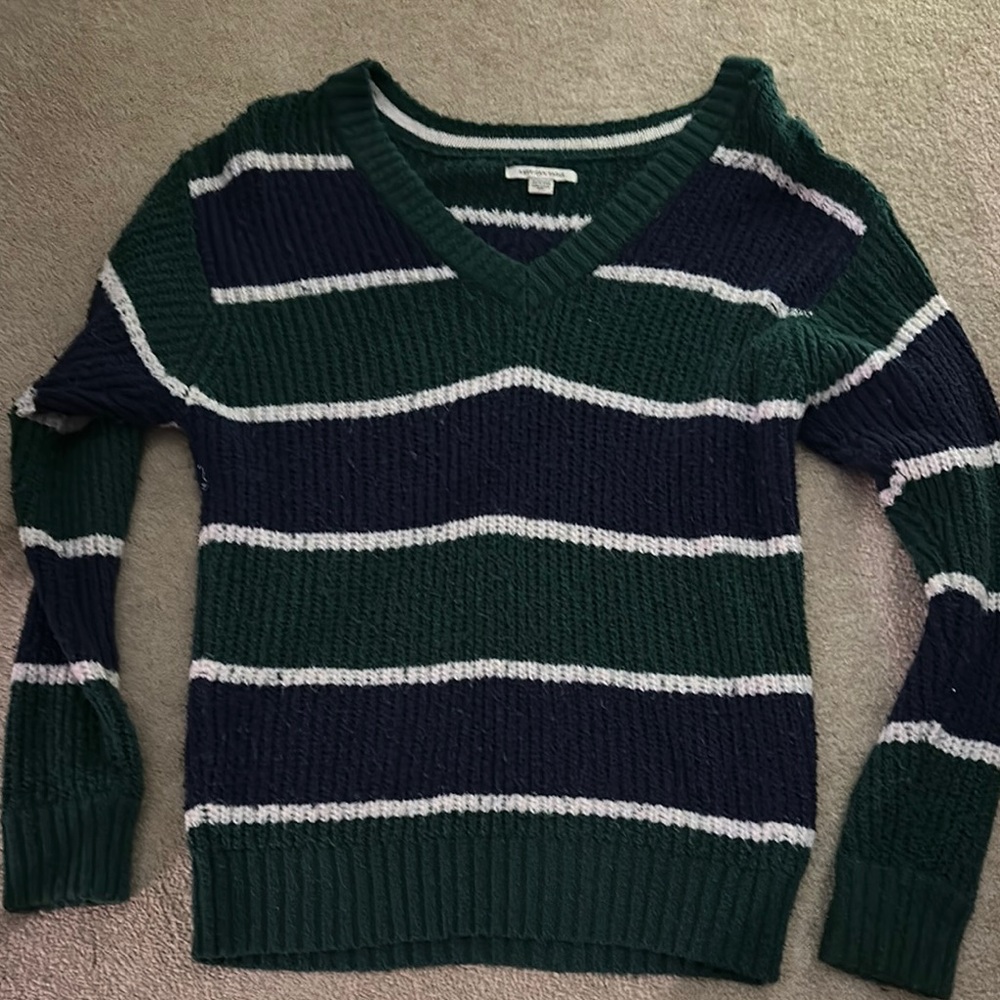 American Eagle stripped sweater